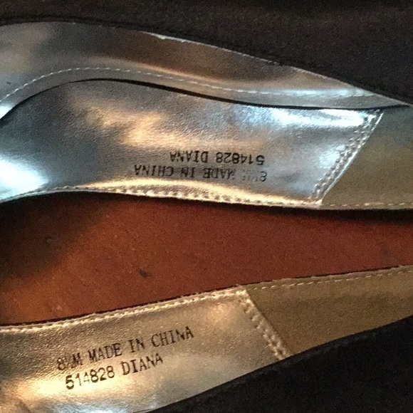 Black David Bridal Size 8 1/2 - Picture 3 of 6